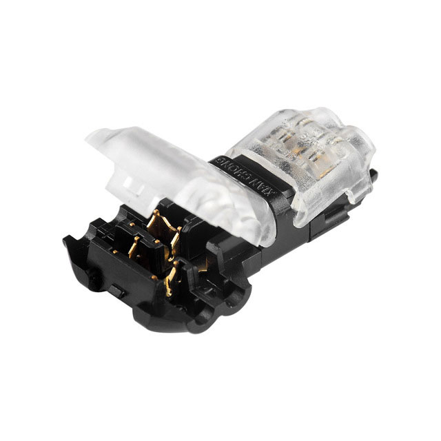 T-Type Wire Clamp Connector For 2 Wires With 18~22AWG T-Type Wire Clamp Connector For 2 Wires With 18~22AWG